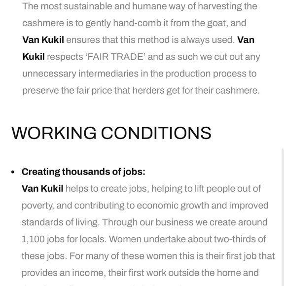 Van Kukil Cashmere button down cardigan - Picture 8 of 9